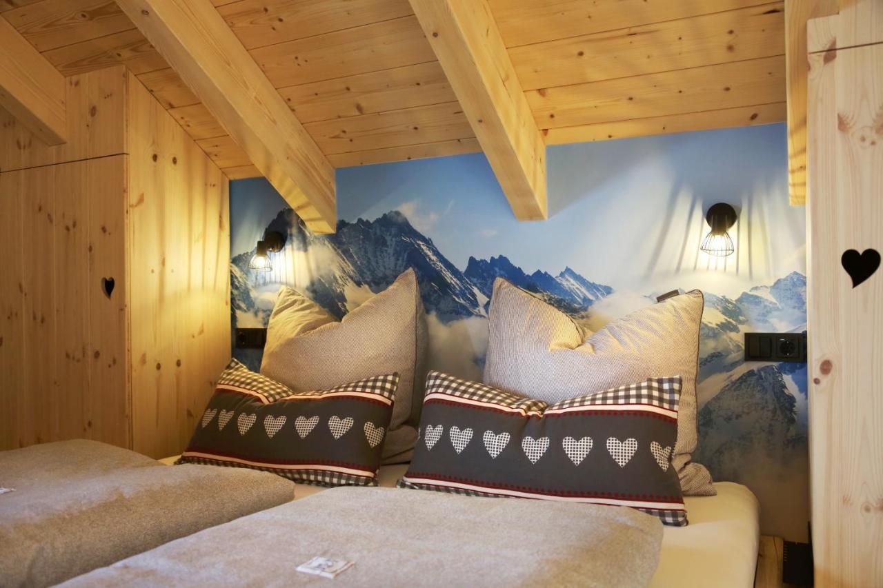 "Allgaeu-Herzl" Alpenchalet Fuer Zwei Ruckholz Exterior foto