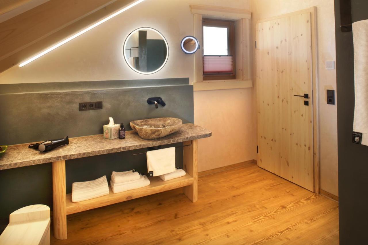 "Allgaeu-Herzl" Alpenchalet Fuer Zwei Ruckholz Exterior foto