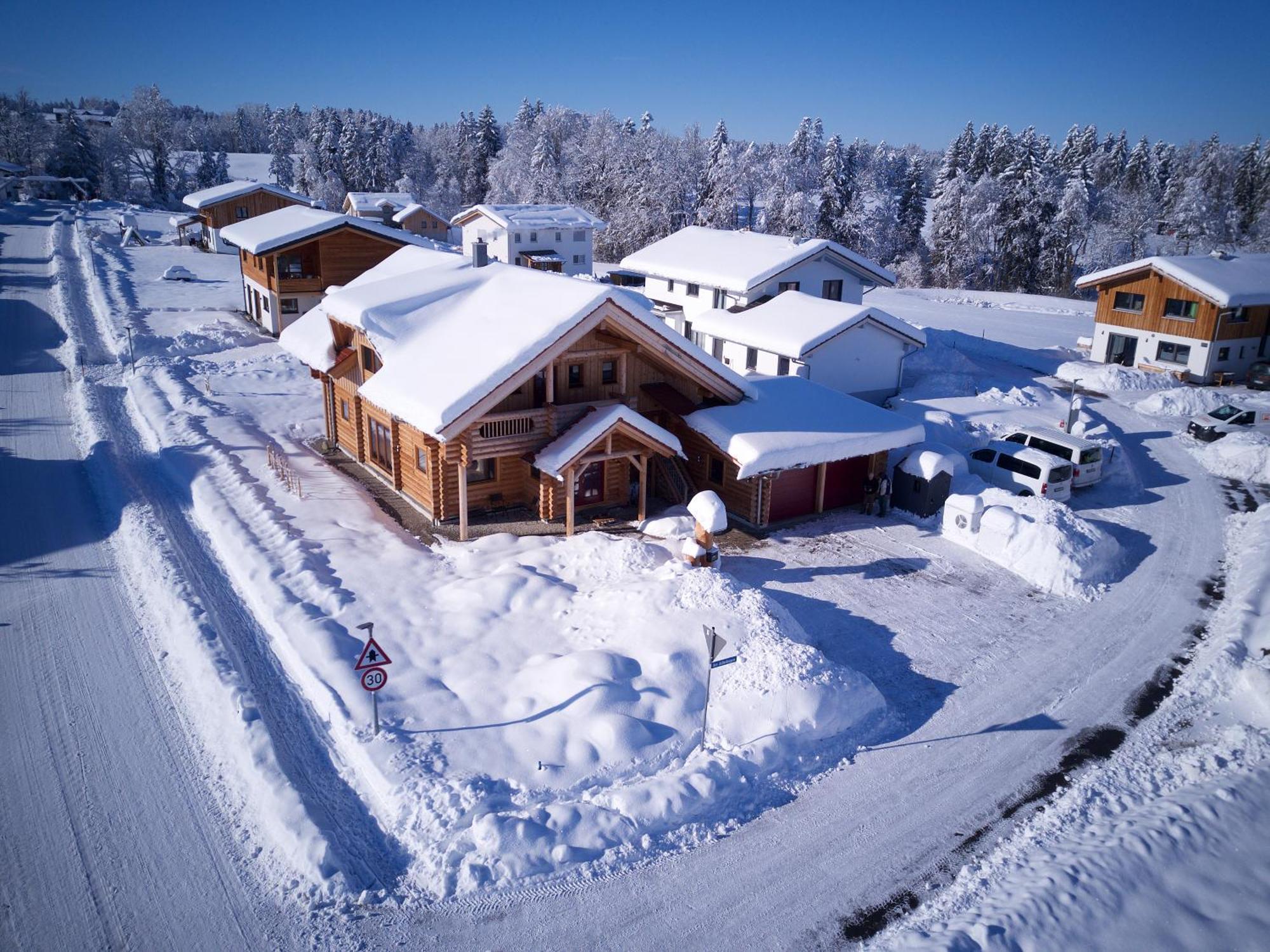 "Allgaeu-Herzl" Alpenchalet Fuer Zwei Ruckholz Exterior foto